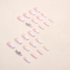 Wholesale Gradient Sweet Pink Nail Stickers