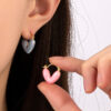 Wholesale Valentine's Day Enamel Love Earrings