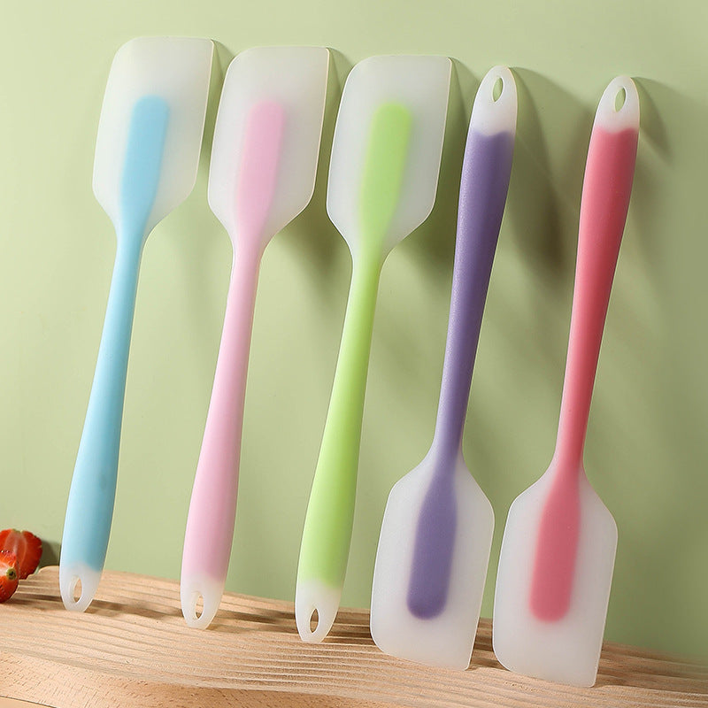 Wholesale Semi Transparent Silicone Cake Scraper