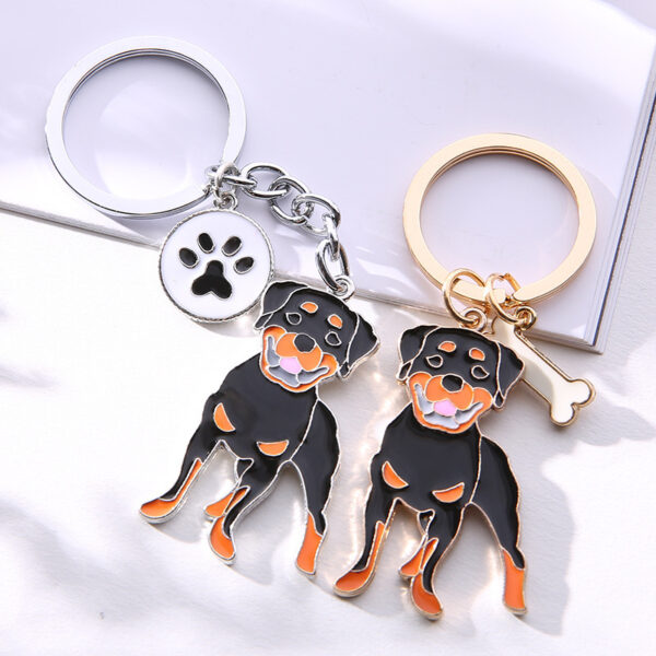 Wholesale Metal Pet Dog Keychains