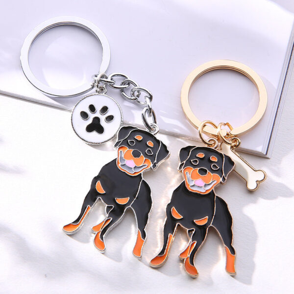 Wholesale Metal Pet Dog Keychains