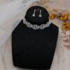 Wholesale Full Diamond Flower Shiny Necklaces