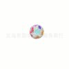 Wholesale Colored Natural Shell Ceramic Mud Diamond Ball Full Diamond 16mm Ball