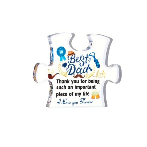 O1CN01gxnLCq1W10y9ZGTBH_2216763612727-0-cib-1 Wholesale Father's Day and Mother's Day Transparent Acrylic Ornaments