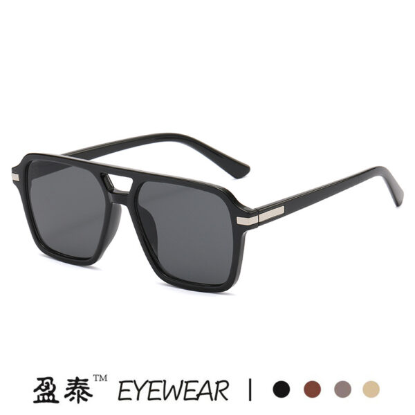 O1CN01gy5Wtx22DtmdCYthR_2917127087-0-cib Wholesale Retro Double Beam Square Frame PC Sunglasses