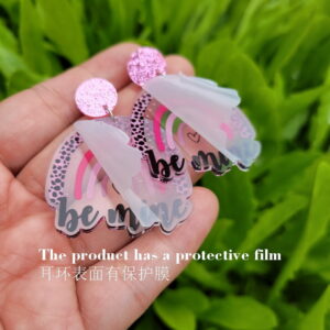 be mine transparent rainbow X73