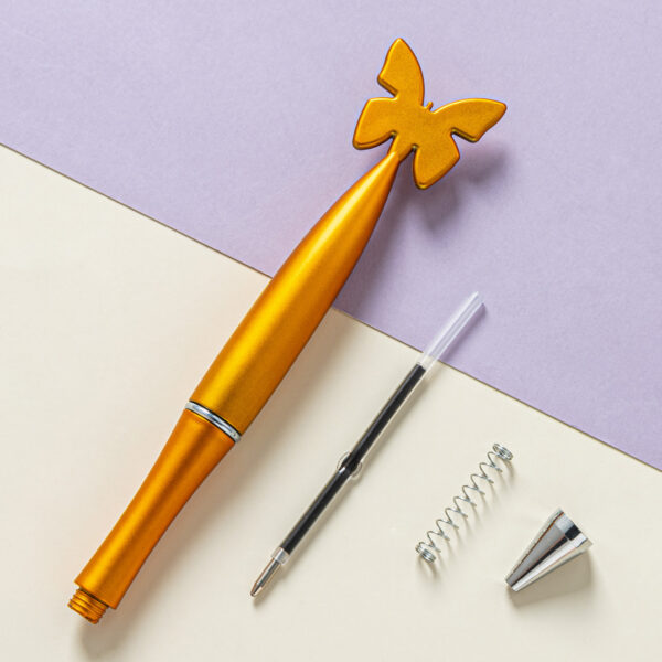 O1CN01gyYfdG1mwIFPM4jnO_1133525018-0-cib Wholesale Butterfly Swivel Plastic Ballpoint Pen