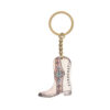 Wholesale of Zinc Alloy Keychains for Western Style Boots