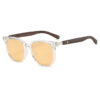 O1CN01h25Ao21MMrc6I6FEf_2208321411421-0-cib Wholesale Polygonal Large Frame Wood Grain Mirror Legs PC Sunglasses