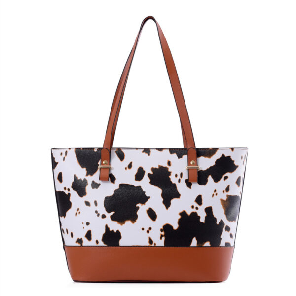 O1CN01h2ECQ62LoWB9iOnYw_2209967679739-0-cib Wholesale PU Cow Pattern Mother Bag Multi-Piece Set Shoulder Bag Handbag Bag