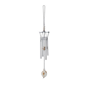 Tp03 antique silver iron cap--mini aluminum rod wind chime