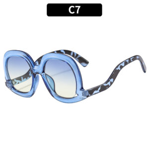 C7-blue frame gradually blue film