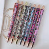 O1CN01h5AG6I1QcDMaRQfhE_3880241996-0-cib Wholesale Pens Funny Pens Leopard Print Metal Press Ball Pen Set
