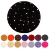 Wholesale Pearl Imitation Cashmere Beret Retro Hat Painter Hat