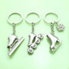 Wholesale Metal Skate Keychain