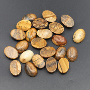 Picture Stone / 13*18MM oval ring surface