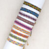 Wholesale Jewelry Bohemian Rainbow Miyuki Beads Bracelet