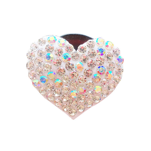 Wholesale Plastic Diamond Heart Love Car Aromatherapy Clip