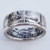 Wholesale Dollar Engraved 1945 Alloy Ring