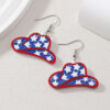 O1CN01hBzLrC21msQkxlLeF_1121057028-0-cib Wholesale American Independence Day Western Cowboy Hat Acrylic Earrings