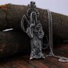 O1CN01hCEXqa1de8DmP5Y7A_2249443760-0-cib-1 Wholesale Reaper Sickle Necklace Pendant Vintage Punk Alloy Necklaces