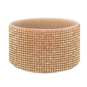Champagne gold diamond/champagne gold glitter cup cover