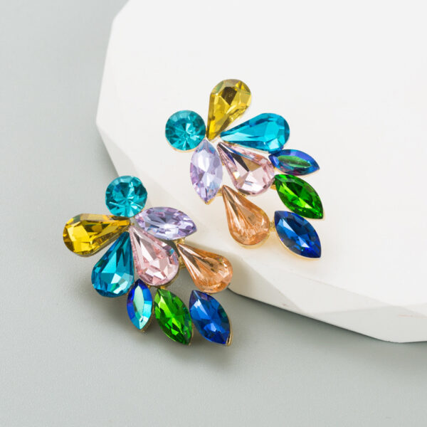 O1CN01hCpJsX2LDsOvtpPwy_2206398079659-0-cib Wholesale Diamond Set Glass Diamond Alloy Earrings