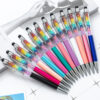 Wholesale Metal Crystal Color Diamond Touch Screen Capacitive Ballpoint Pen