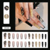 O1CN01hFsEKC1qQvXgVXdn7_3917635491-0-cib Wholesale Nail Art Wear Armor Shiny Black Gold Plastic Nail Stickers