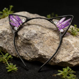 Light purple cat ears