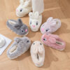 Wholesale Plush Non-slip Winter Cartoon Paw Slippers