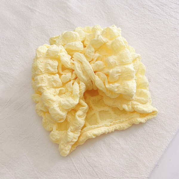 O1CN01hHboWH1xlishipIkI_2851376484-0-cib Wholesale Fabric Kids Bubble Big Bow Beanie Hat