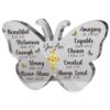 Wholesale Transparent Acrylic Butterfly Ornaments for Family Birthday Gifts Home Office Desktop Ornaments