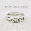 Wholesale Vintage Engraved Butterfly Alloy Rings