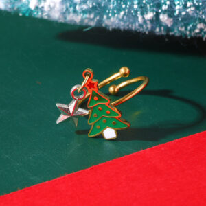 (stainless steel) 18k real gold 4382