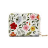 Wholesale Ultra-thin Small Floral Card Clip PU Wallet