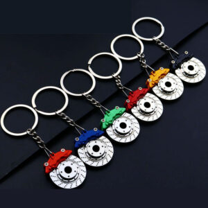 Wholesale Zinc Alloy Car Modified Brake Disc Key Chain