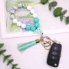 O1CN01hMOGZA1eDqyjaUUCN_2216524353838-0-cib Wholesale Cow Pattern Cow Head Silicone Beaded Wrist Keychain