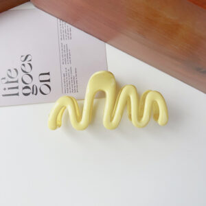 11cm wave-lacquer milk yellow / Metal