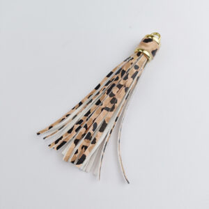 Yellow leopard print