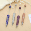 Wholesale Beadable Pens DIY Rhinestones Handmade Rhinestones Ballpoint Pen