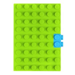 A6 (button color random hair) / A6 Dot Notebook (Green 007#)