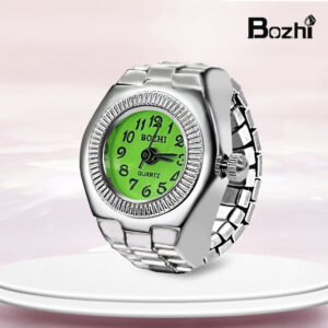 Small round green face