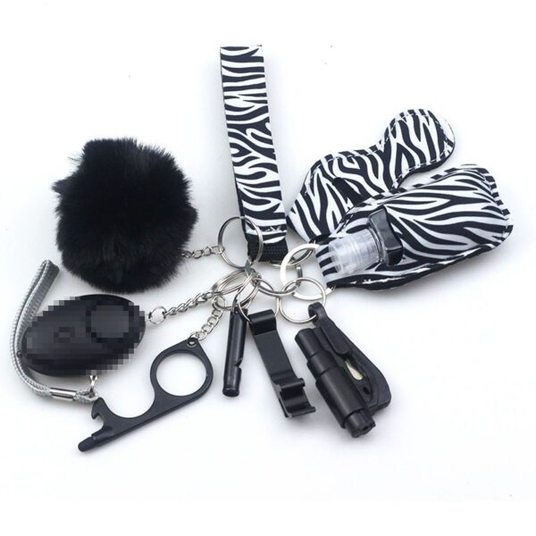 Wholesale Diving Fabric Multifunctional Keychain Set