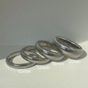Width 20mm, length 20cm, Silver
