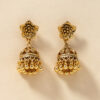Wholesale Trendy Retro Gold Bell Design Temperament Geometric Metal Earrings
