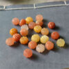 Wholesale 10MM Pumpkin Emerald Beads