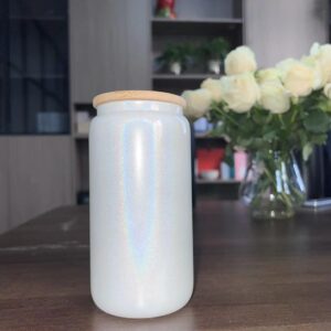 16oz Single Layer Rainbow Paint White / 401-500ml