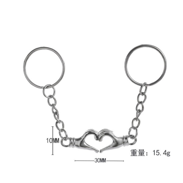 Wholesale Magnetic Suction Comparison Palm Zinc Alloy Keychain