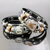 O1CN01hXQEm72M0ss5kGVXy__3423129766-0-cib Wholesale Easter Rabbit Button Woven Beaded Leather Bracelet